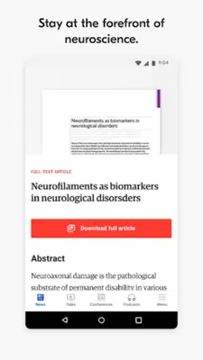 Neurodiem, neuroscience daily android App screenshot 8